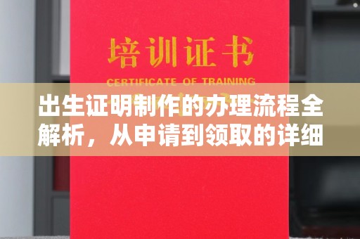 石首出生证明制作的办理流程全解析，从申请到领取的详细指南